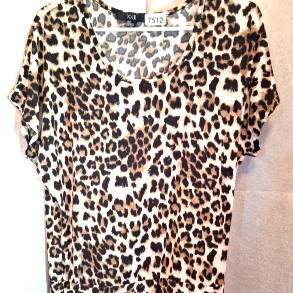 S/P Cheetah top. #7512